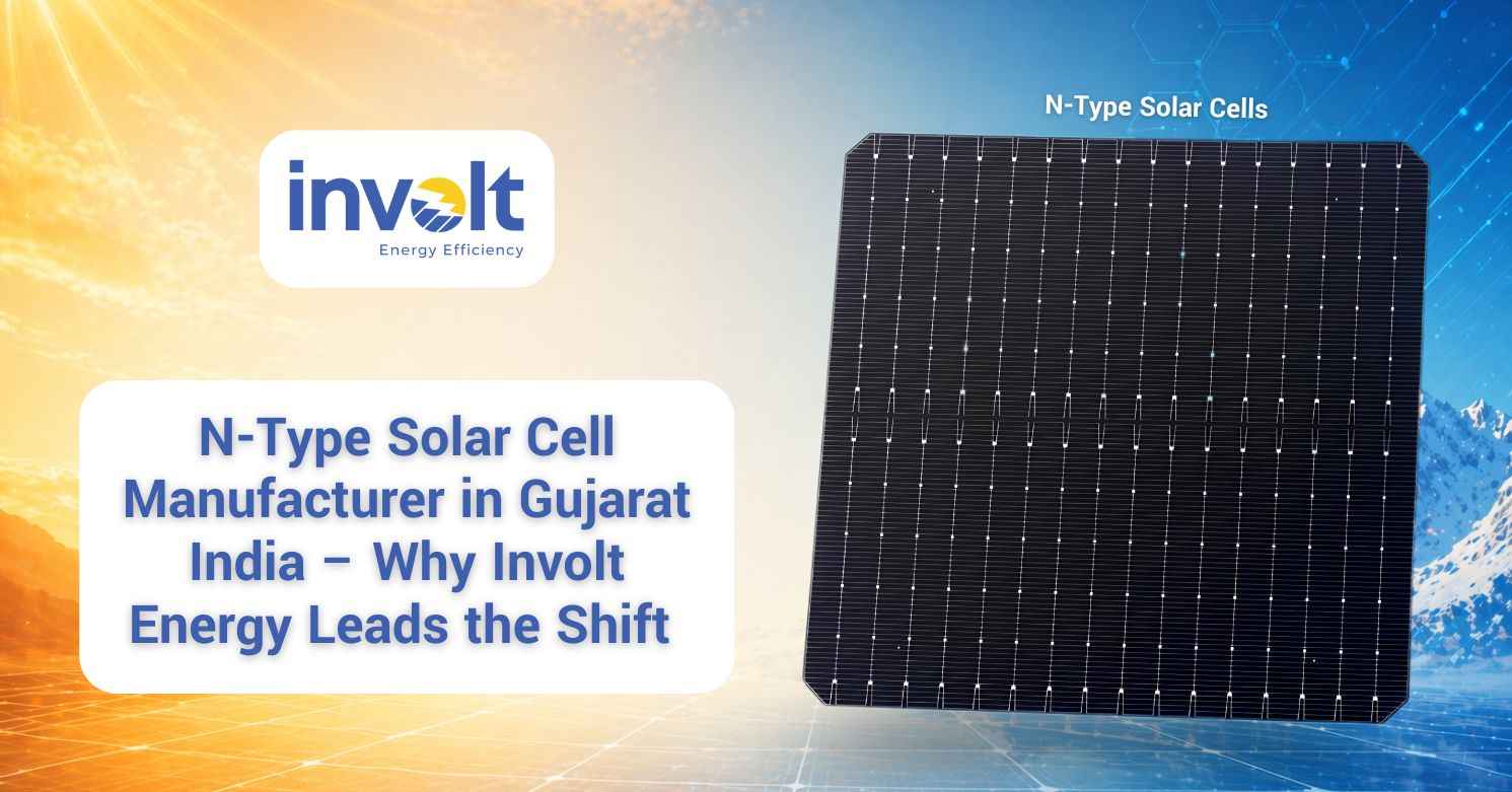 N-Type Solar Cell Manufacturer in Gujarat India – Why Involt Energy Leads the Shift
