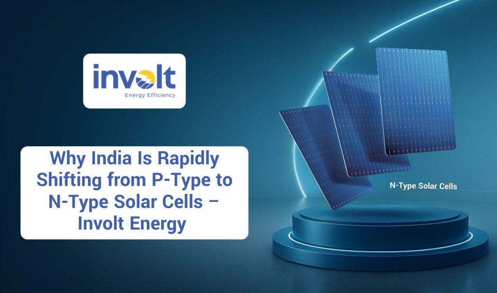 Why India Is Rapidly Shifting from P-Type to N-Type Solar Cells – Involt Energy
