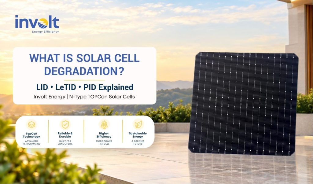 What Is Solar Cell Degradation LID, LeTID and PID Explained – Involt Energy Pvt. Ltd.